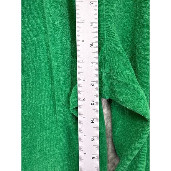 Suzie Kondi Pants Small Womens The Tinos Slim Track Jogger In Green Terry - Picture 4 of 7